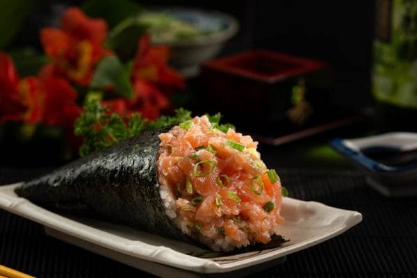 Salmão Completo com Cream Cheese