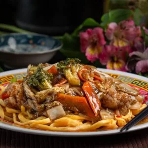 Yakisoba de Legumes